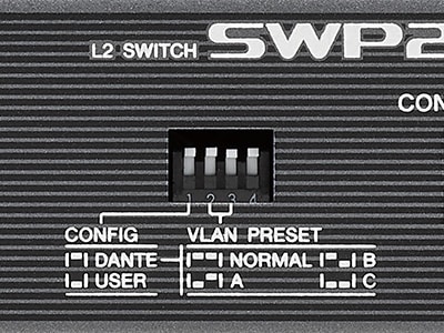 Optimización de Dante con switch DIP