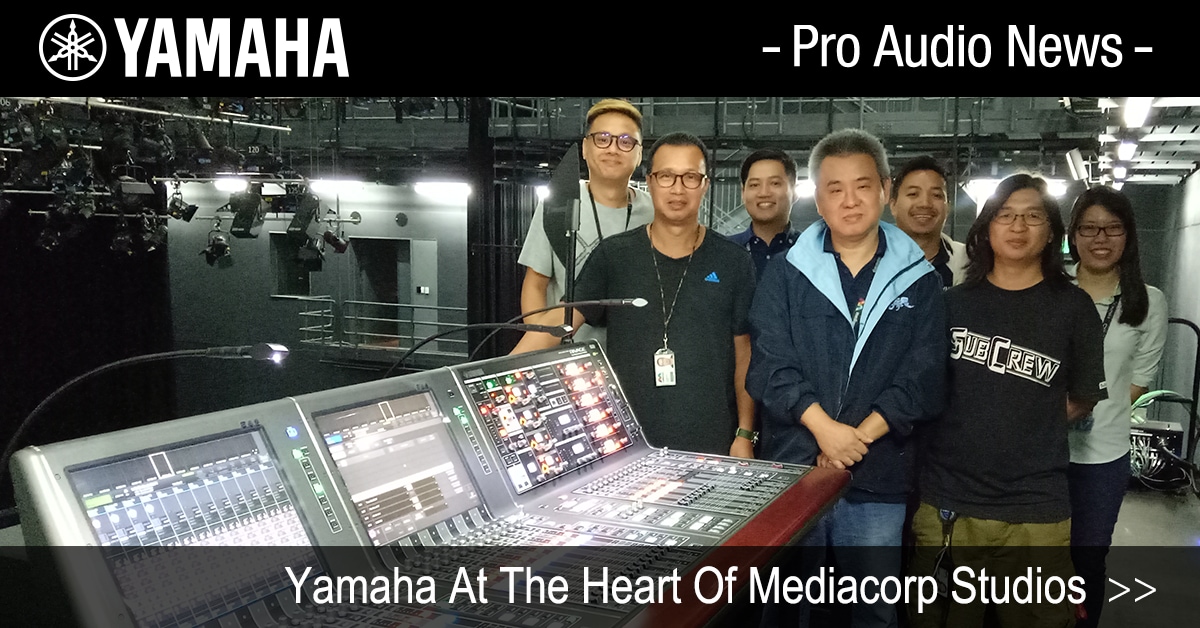 Yamaha At The Heart Of Mediacorp Studios