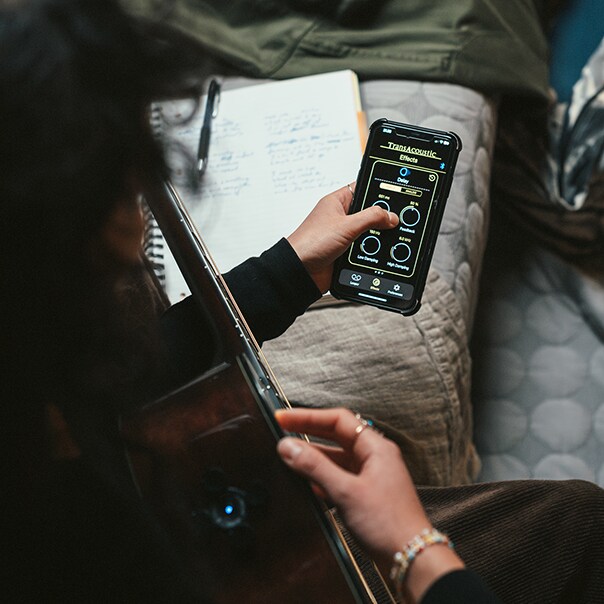 Usa la app para descubrir los sonidos que te encanta (Disponible para TAG1 C y TAS1 C)