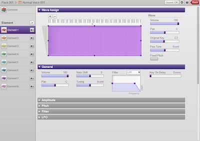 Voice and Drum kit creation