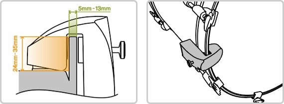 Attachable hoop demention