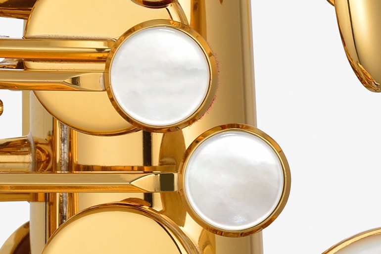 Botón de llave de nácar