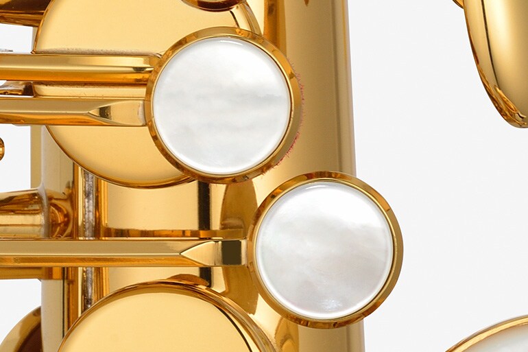 Botón de llave de nácar