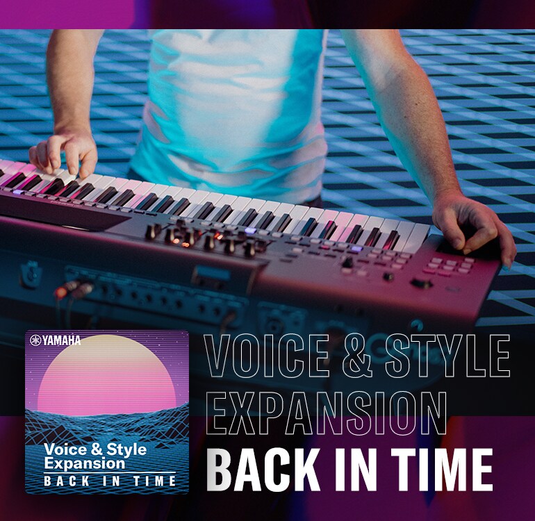 Imagen principal que presenta el Voice & Expansion Pack "Back in Time".