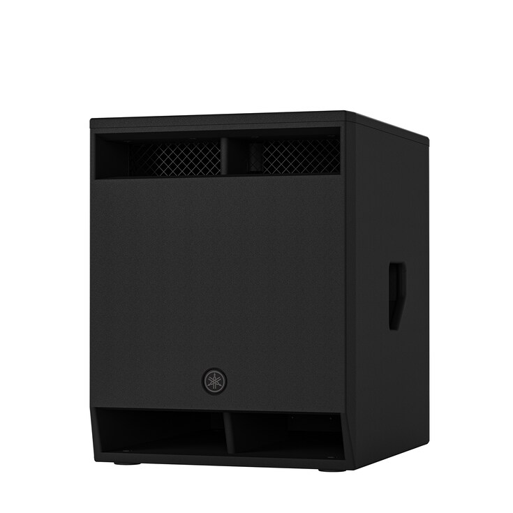 Subwoofer activo Yamaha DXS15 mk3, vista izquierda