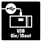 Graba todos los canales de batería, trigger y pistas vía USB.