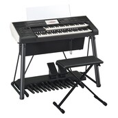 Vista diagonal del Yamaha Electone ELS-03G