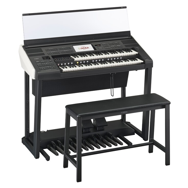 Vista diagonal del Yamaha Electone ELS-03XR