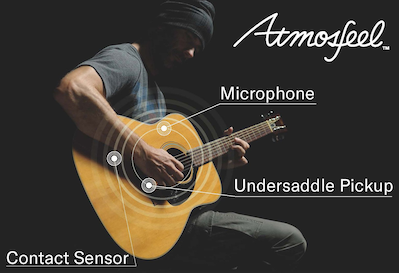 Sistema de preamplificación y captación de 3 vías Atmosfeel™