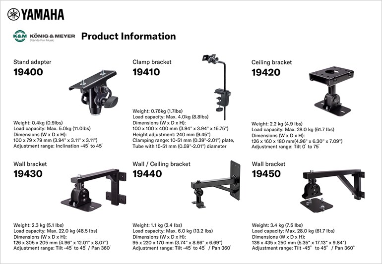 Soporte general de König & Meyer