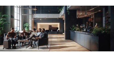 Imagen de escena de hotelería