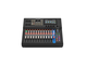 Consola de mezcla digital de 18 canales con interfaz de video Yamaha MGX12V B (Negro)