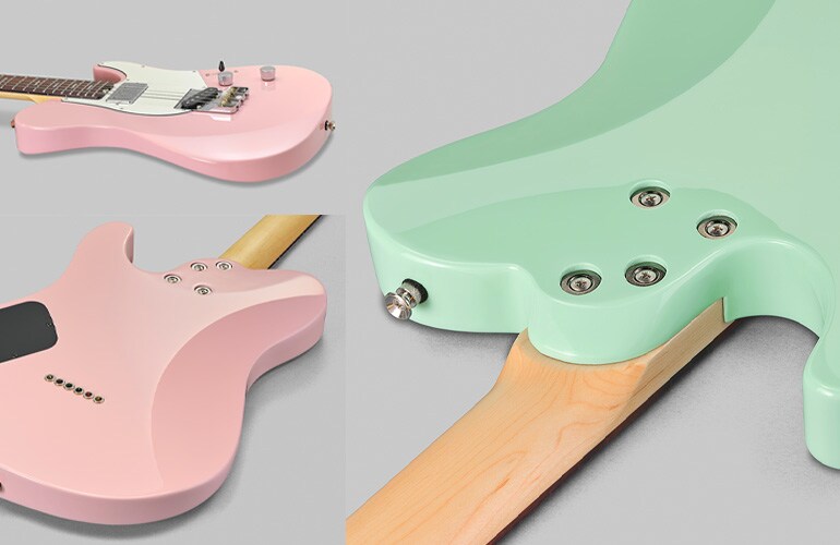 Forma del cuerpo de la Pacifica SC Standard Plus con contornos para mejorar la facilidad de ejecución