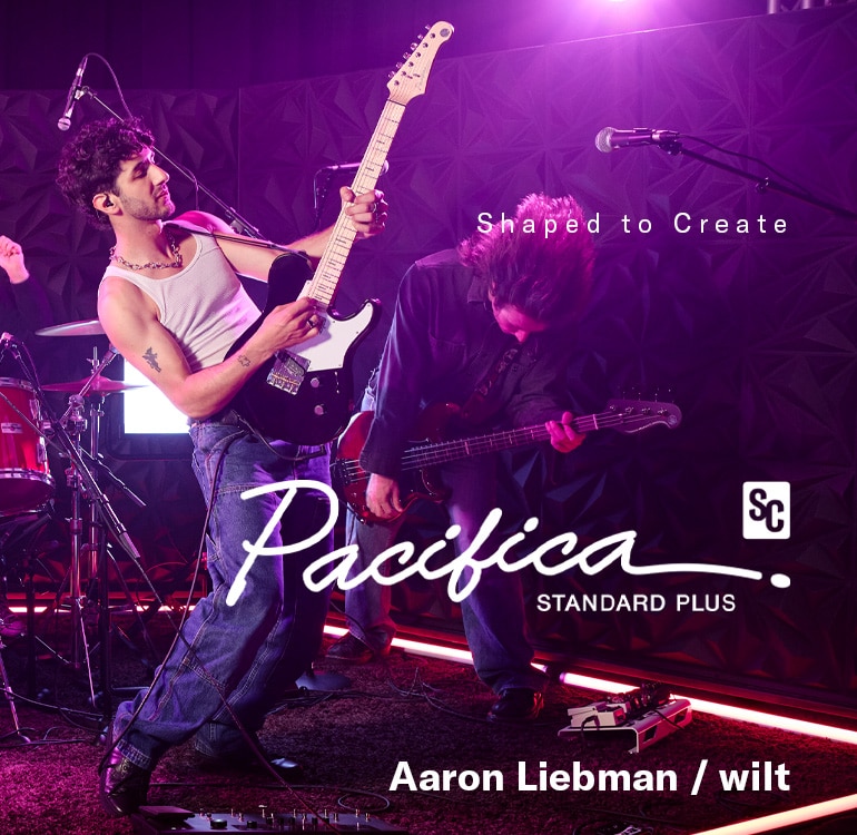 wilt / Aaron Liebman tocando en el escenario con la Pacifica SC Standard Plus (PACS+11SM BL)