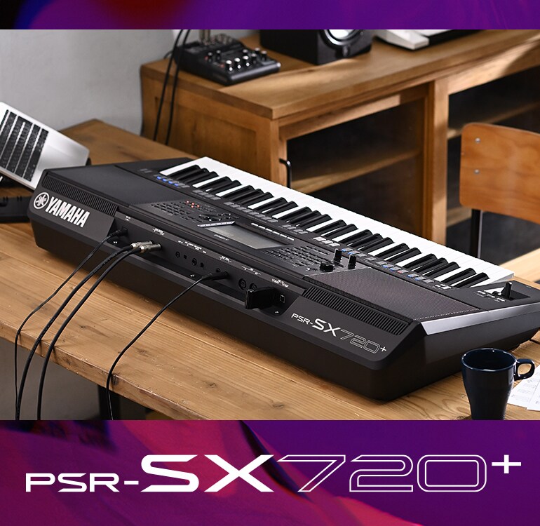 Estación de trabajo de arreglos Yamaha PSR-SX720+