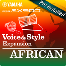 Africano (Paquete de expansión preinstalado: Datos compatibles con Yamaha Expansion Manager)