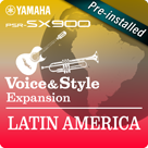 América Latina (Paquete de expansión preinstalado: Datos compatibles con Yamaha Expansion Manager)