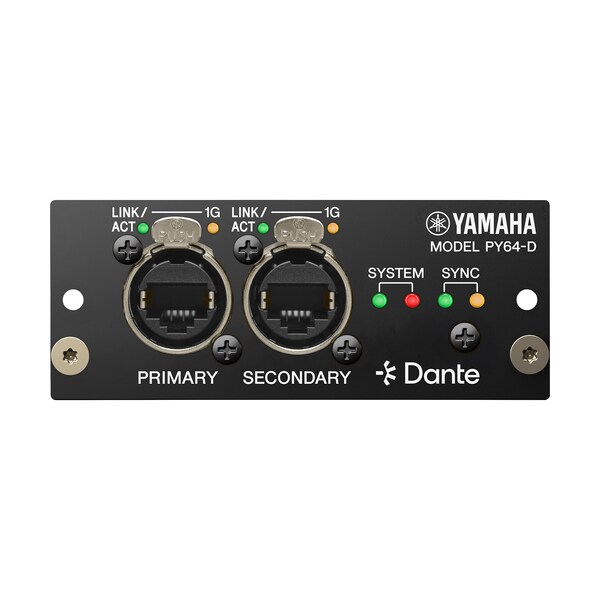 Tarjeta de interfaz de audio Yamaha PY64-D
