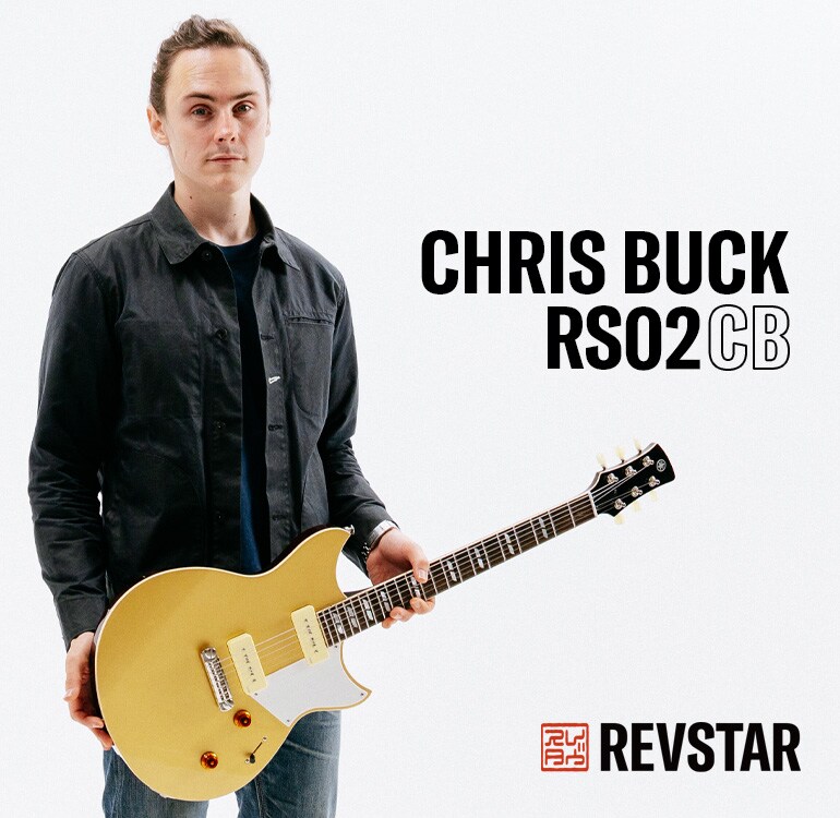 Chris Buck con su Signature Revstar RS02CB