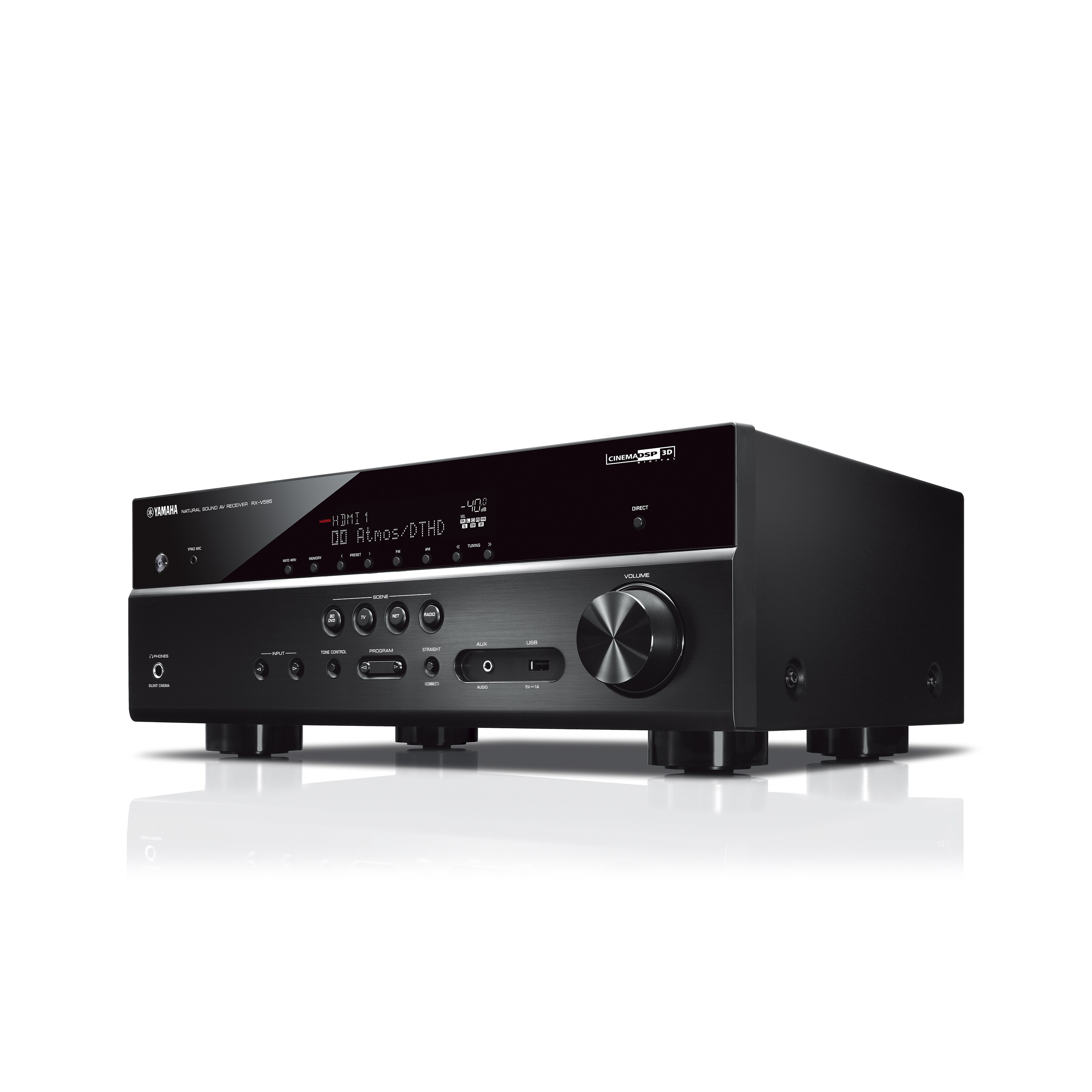 YAMAHA RX-V585 AVレシーバー RX-V585 - Descripción - AV Receivers - Productos - Audio para la