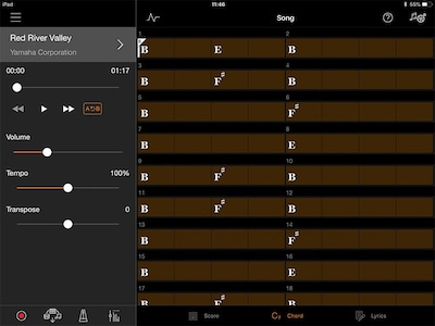 Reproduce tus canciones favoritas de inmediato con la progresión de acordes
