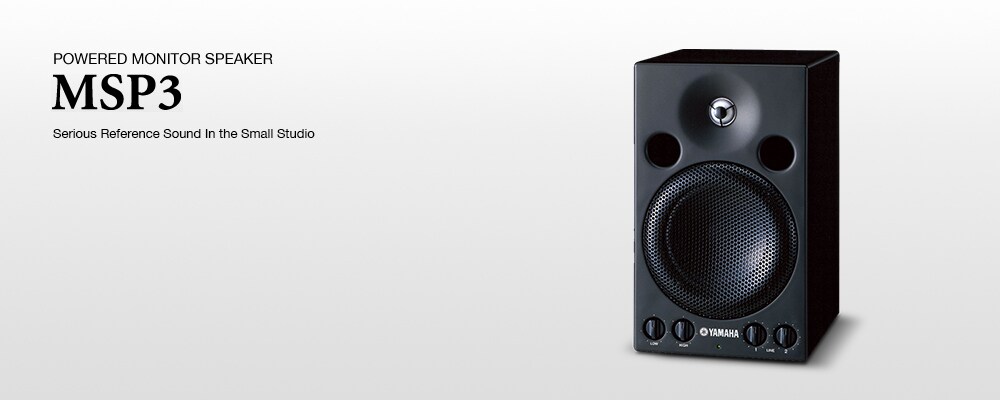 アンプ YAMAHA MSP3 MSP3 - Descripción - Altavoces - Productos - Audio - Yamaha