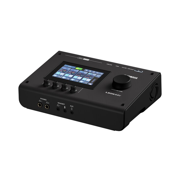 Interfaz de audio/video Yamaha URX44V B (Negro)