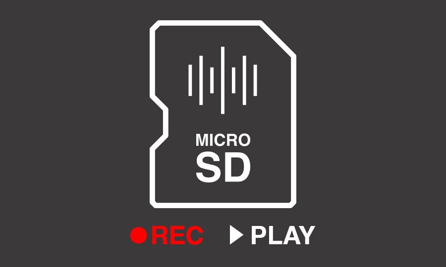 Yamaha URX44V: Grabación multipista en microSD