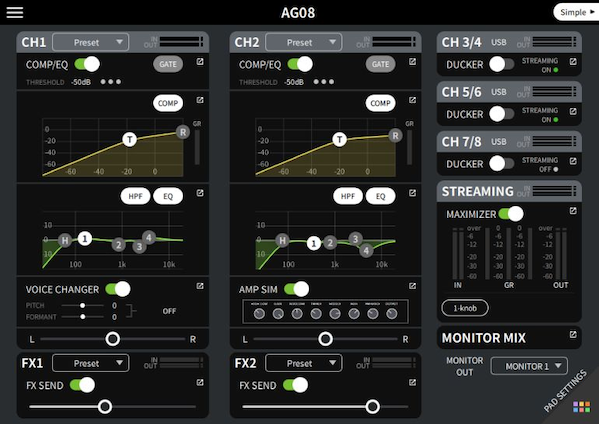 "AG08 Controller" te da control preciso