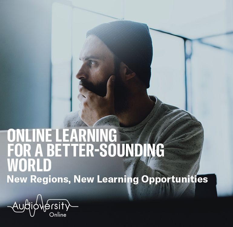Imagen clave para Audioversity Online: un hombre con un sombrero y una expresión seria.