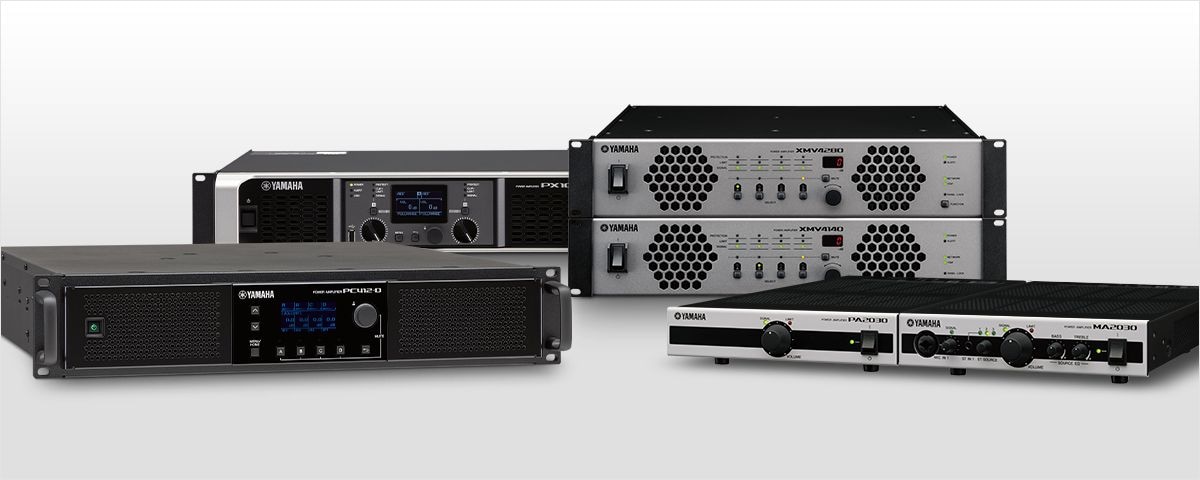 Amplificadores de potencia - Audio profesional - Productos - Yamaha - México