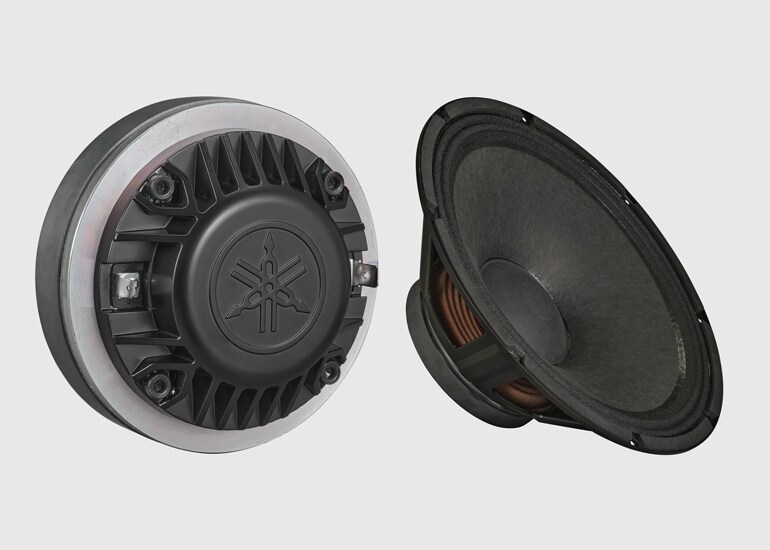 1 - Unidades de altavoz LF/HF de alta durabilidad propiedad de Yamaha