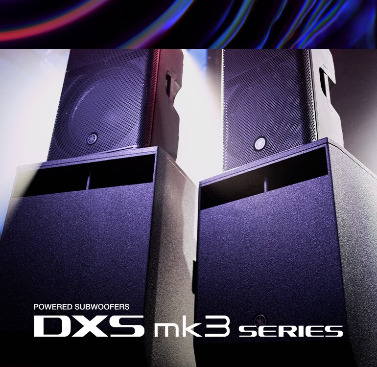 Subwoofers activos Yamaha serie DXS mk3
