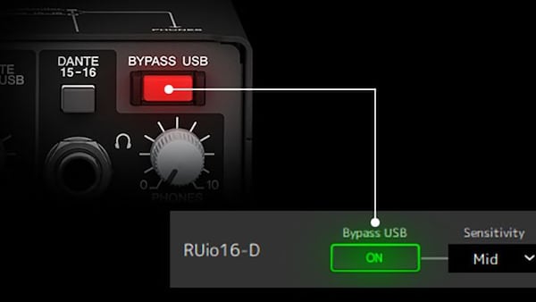 Función de Bypass, en caso de que las cosas salgan mal
