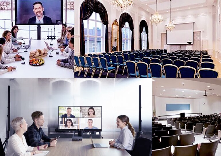 Flexible lineup covering spaces of all sizes, from input to output