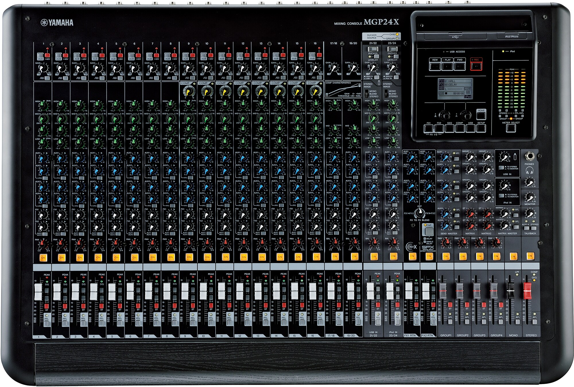 Serie MGP - Descripción - Consolas de mezcla - Productos - Audio