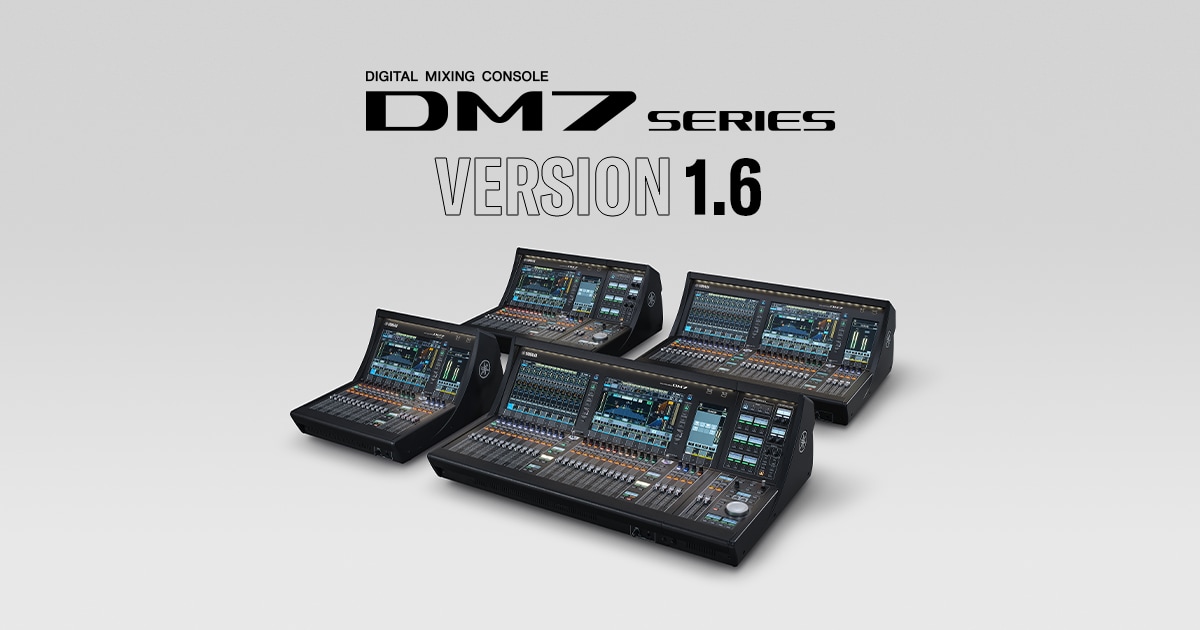 Nuevo firmware y tarjeta de interfaz Dante PY64-D para consolas de ...