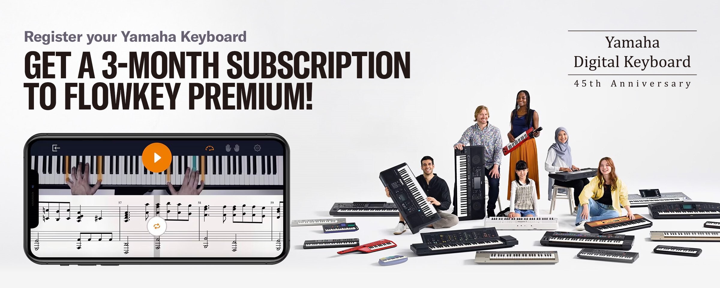 Vista principal de la campaña de Flowkey