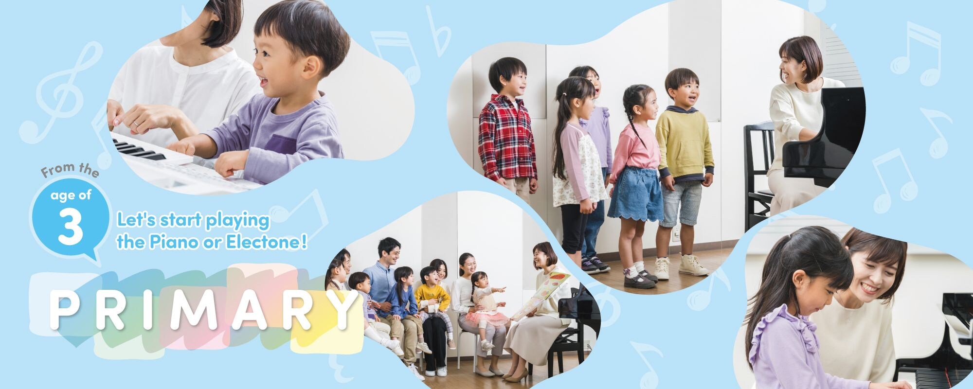 PRIMARY para niños de 3 años