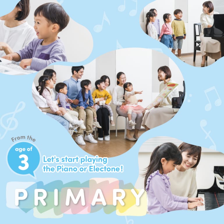 PRIMARY para niños de 3 años