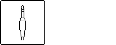 Headphones jack icon