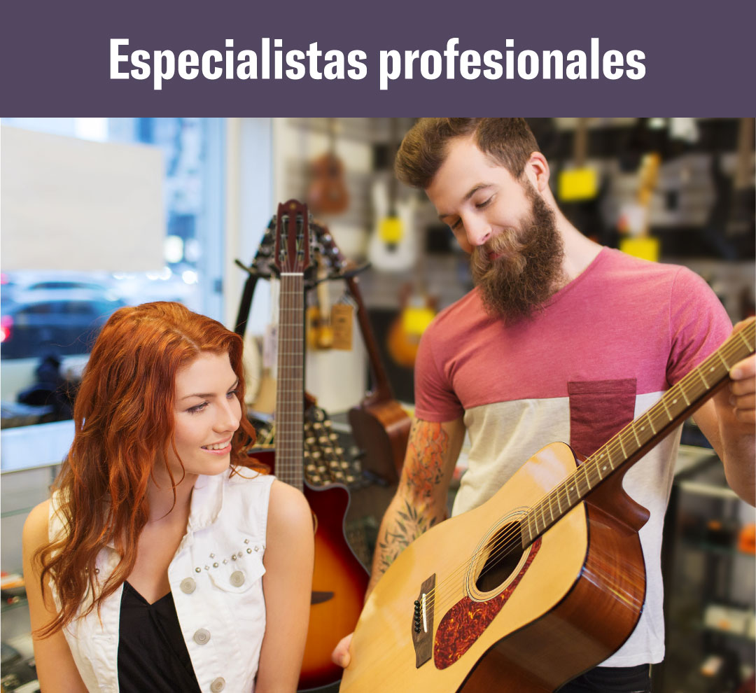 Especialistas profesionales