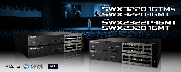 Switch L3 Yamaha SWX3220 / Switch L2 SWX2320