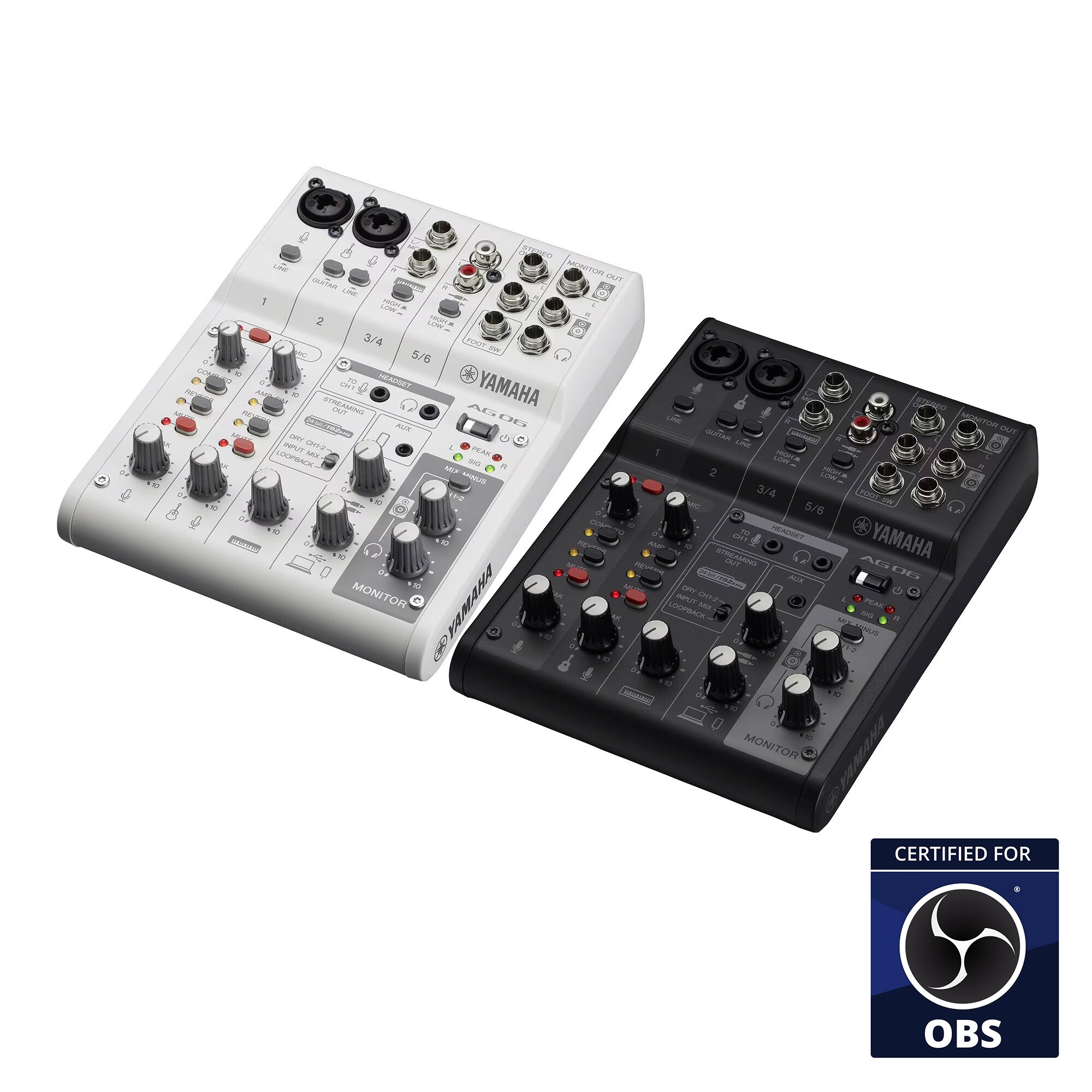 エルサ　YAMAHA AG06 AG06MK2 - Descripción - Serie AG - Consolas de mezcla - Productos