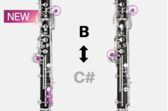 Low B-C# trill key