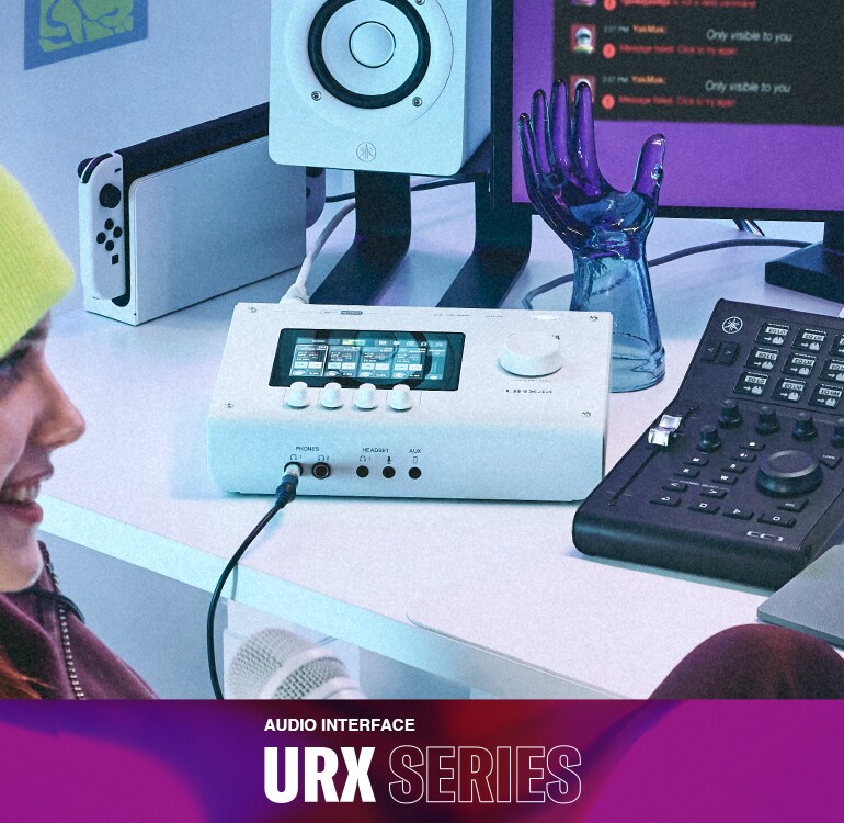 Interfaz de audio Yamaha serie URX