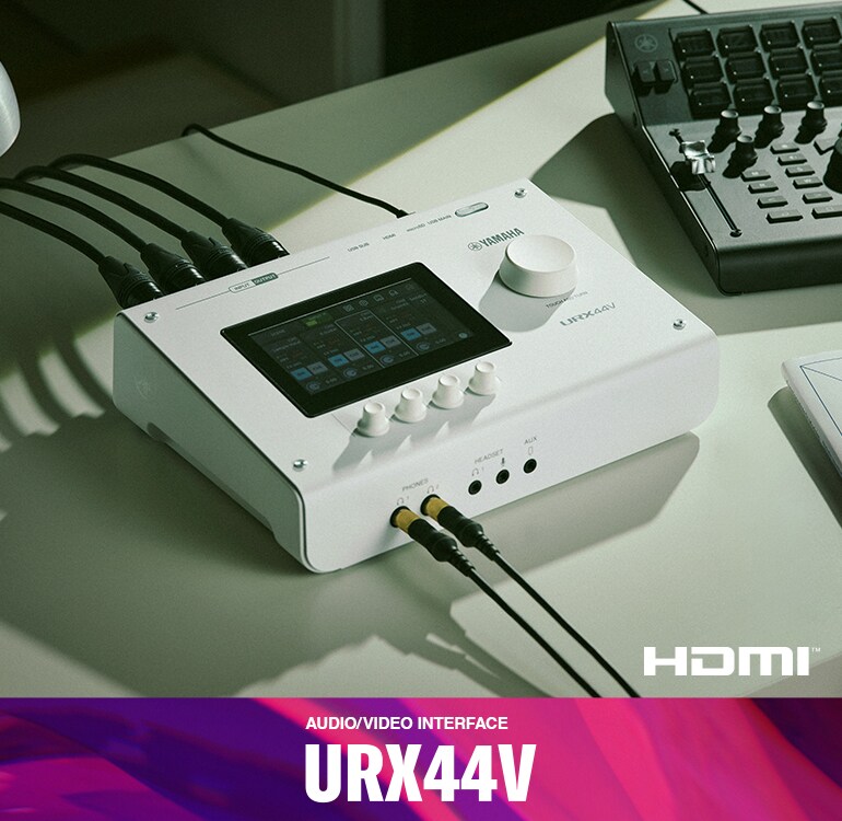 Interfaz de audio/video Yamaha URX44V