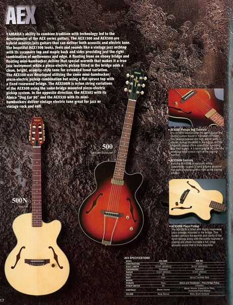 Guitarra eléctrica AEX-500