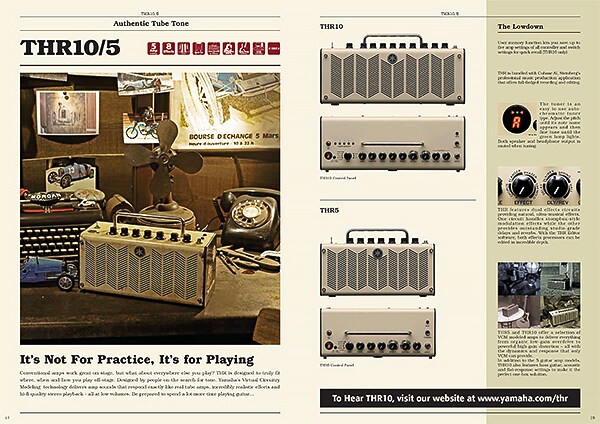 Amplificadores de sobremesa serie THR