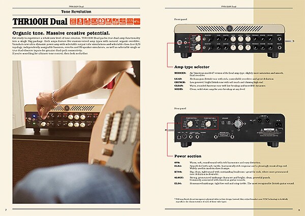 Cabezales de amplificador de guitarra serie THR Head
